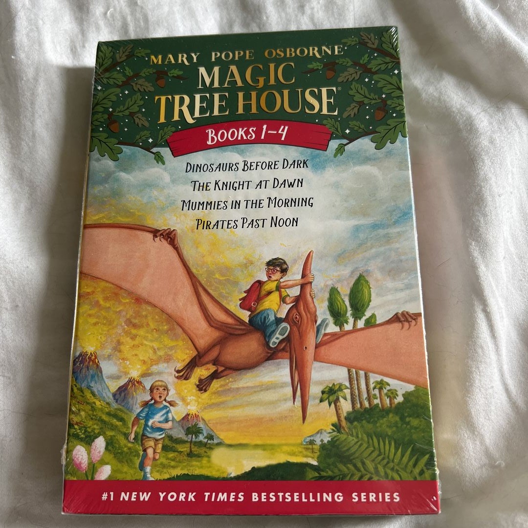 Magic Tree House Boxed Set, Books 1-4: Dinosaurs Before Dark, The Knight at  Dawn, Mummies in the Morning, and Pirates Past Noon