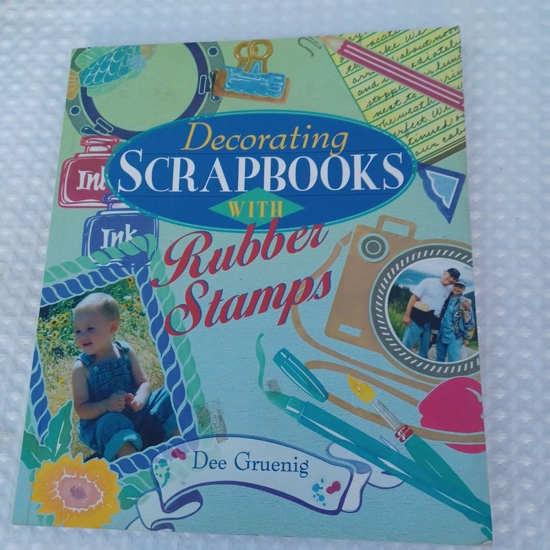 Decorating Scrapbooks with Rubber Stamps