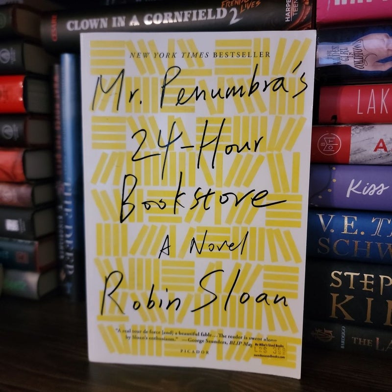 Mr. Penumbra's 24-Hour Bookstore