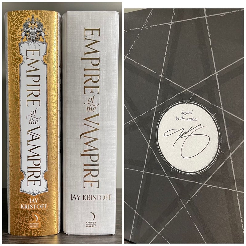 SIGNED Illumicrate Empire shops of the Vampire