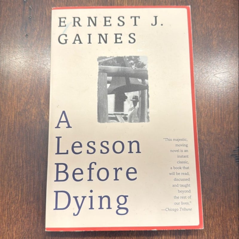 A Lesson Before Dying