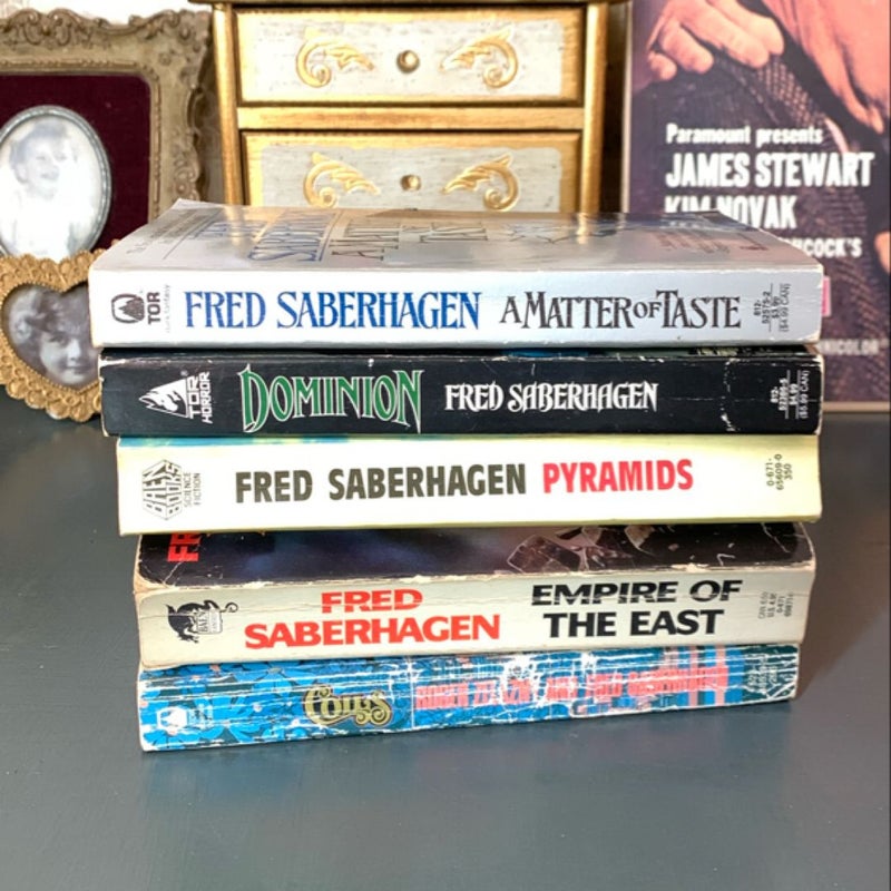 Fred Saberhagen Vintage Sci-Fi 5-Book Bundle