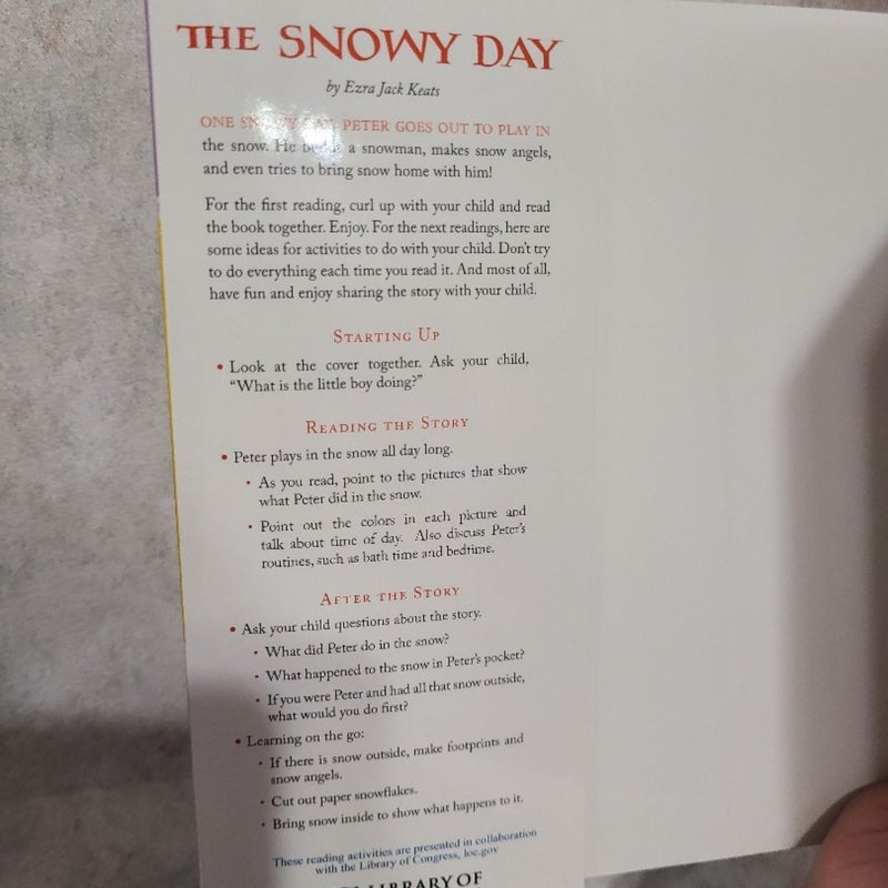 🆕️The Snowy Day, by Ezra Jack Keats - Bilingual Children's Book English/Spanish