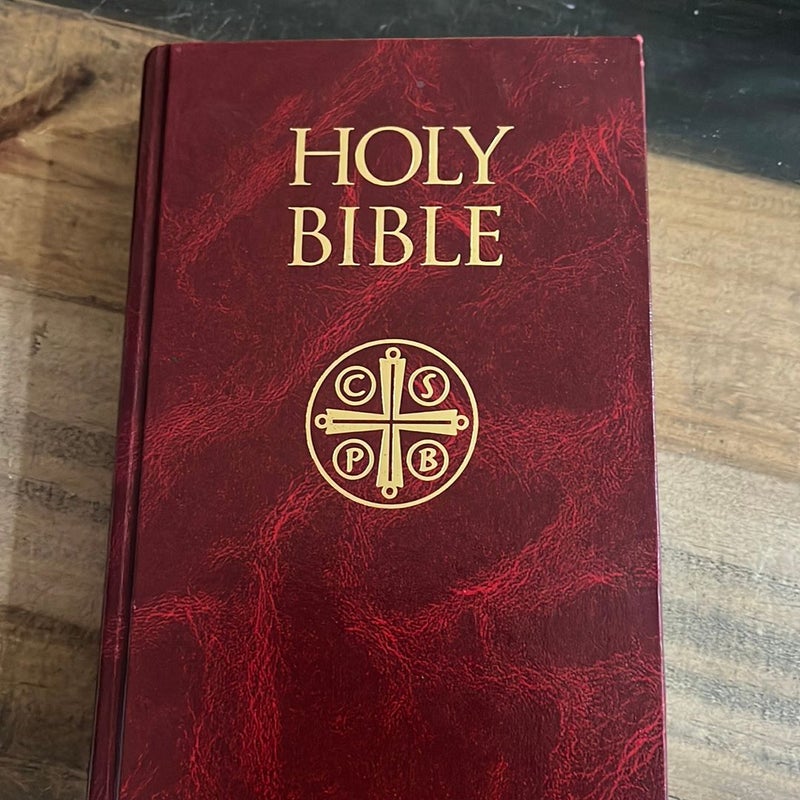 NABRE Burgundy Hardcover Bible