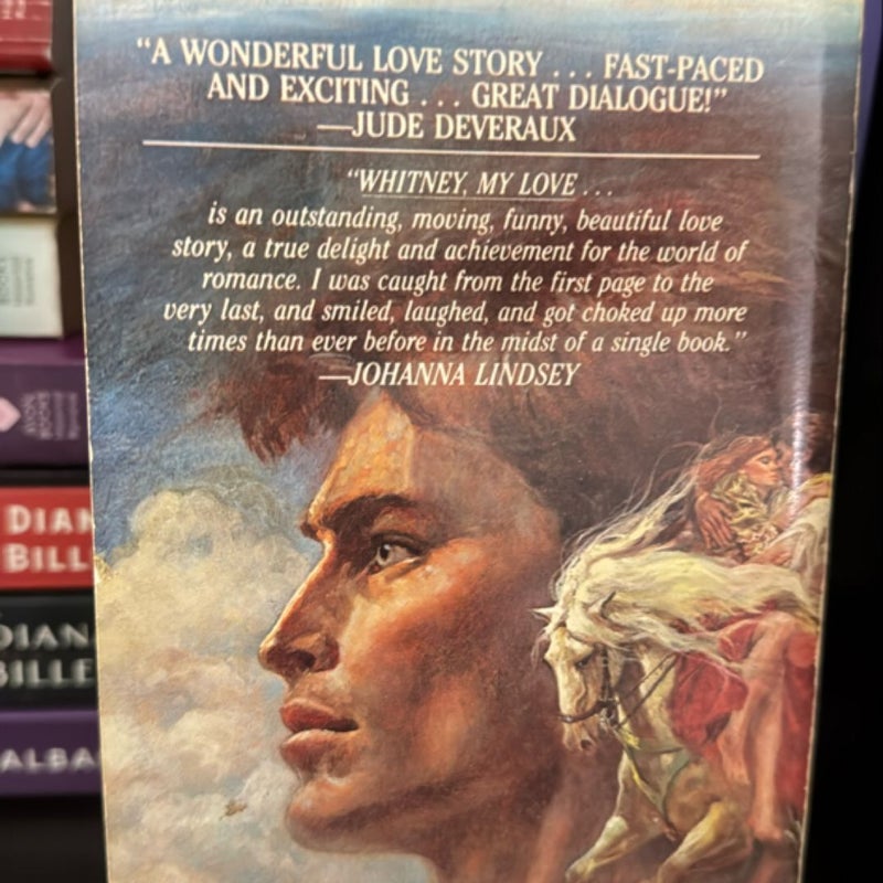 Whitney, My Love - 1st Ed, Vintage (Hard to Find)