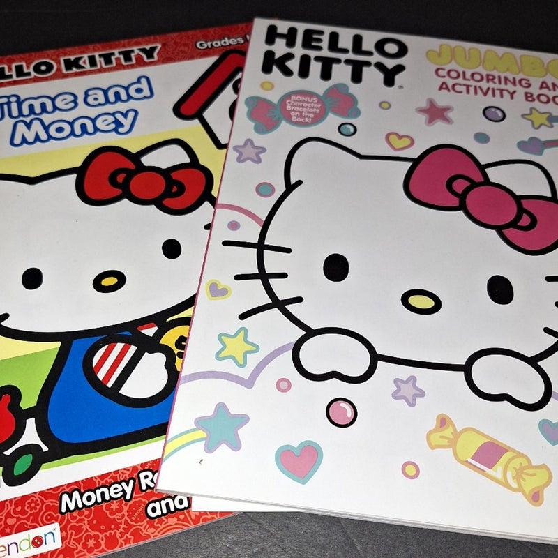 Hello kitty coloring books