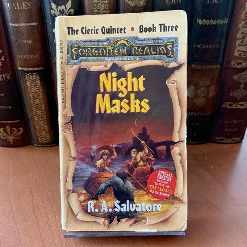 Night Masks, Cleric Quintet 3, First Edition First Printing