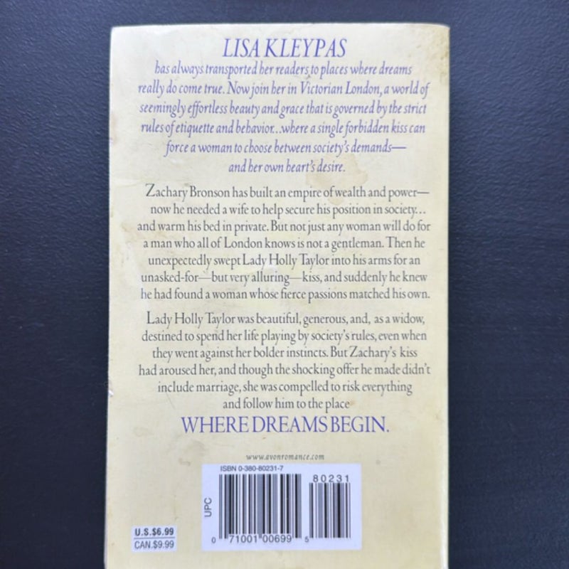 Where Dreams Begin - Stepback, 1st Ed