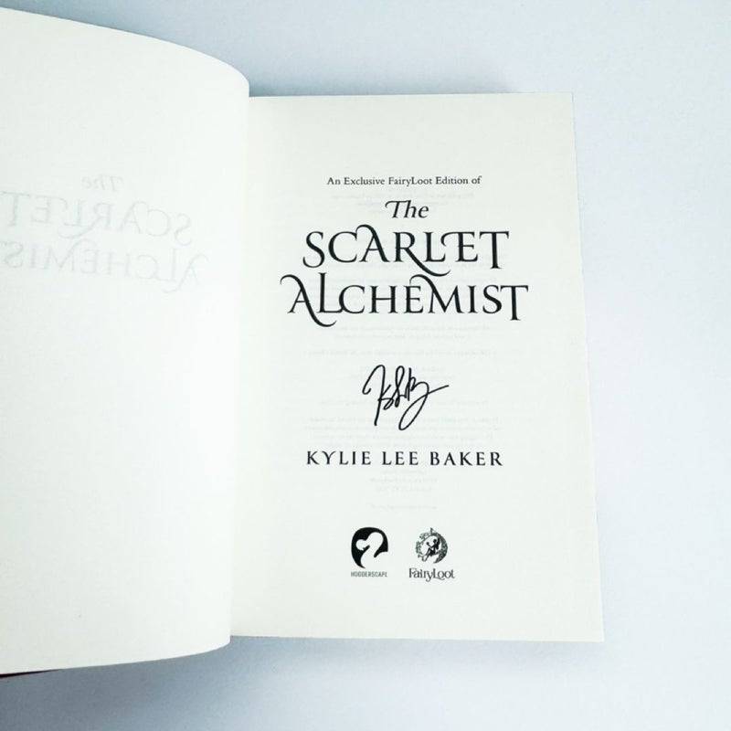 The Scarlet Alchemist (Fairyloot Exclusive Edition)