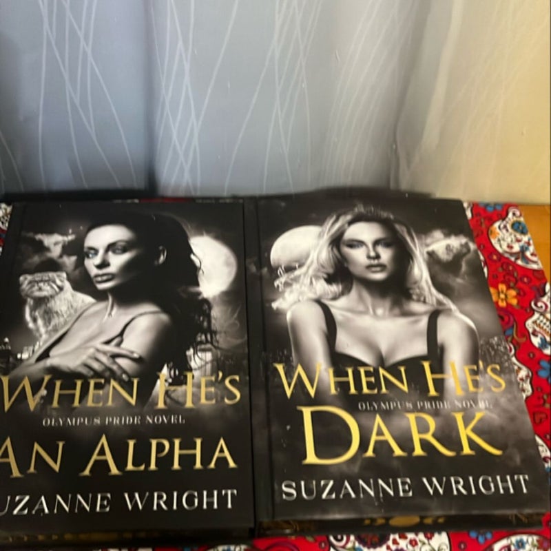 When He's Dark & When He's Alpha (Arcane Society) 