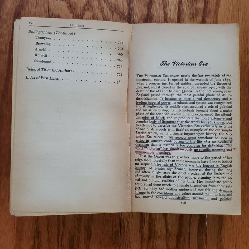 The Major Victorian Poets