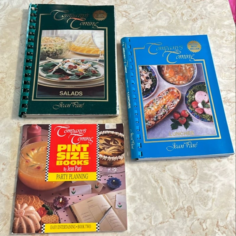 Vintage Company’s Coming recipe book set