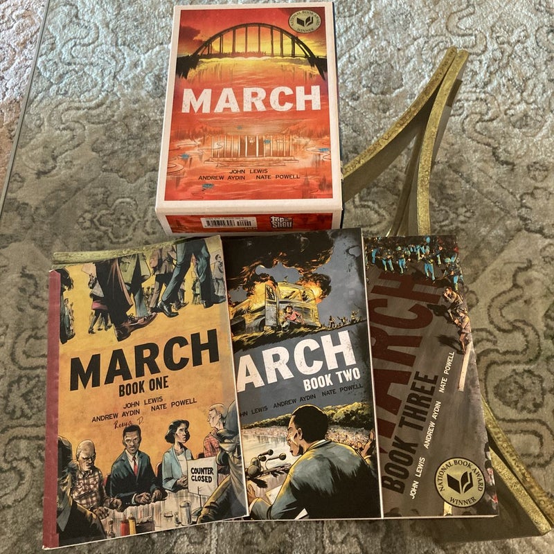 March (Trilogy Slipcase Set)
