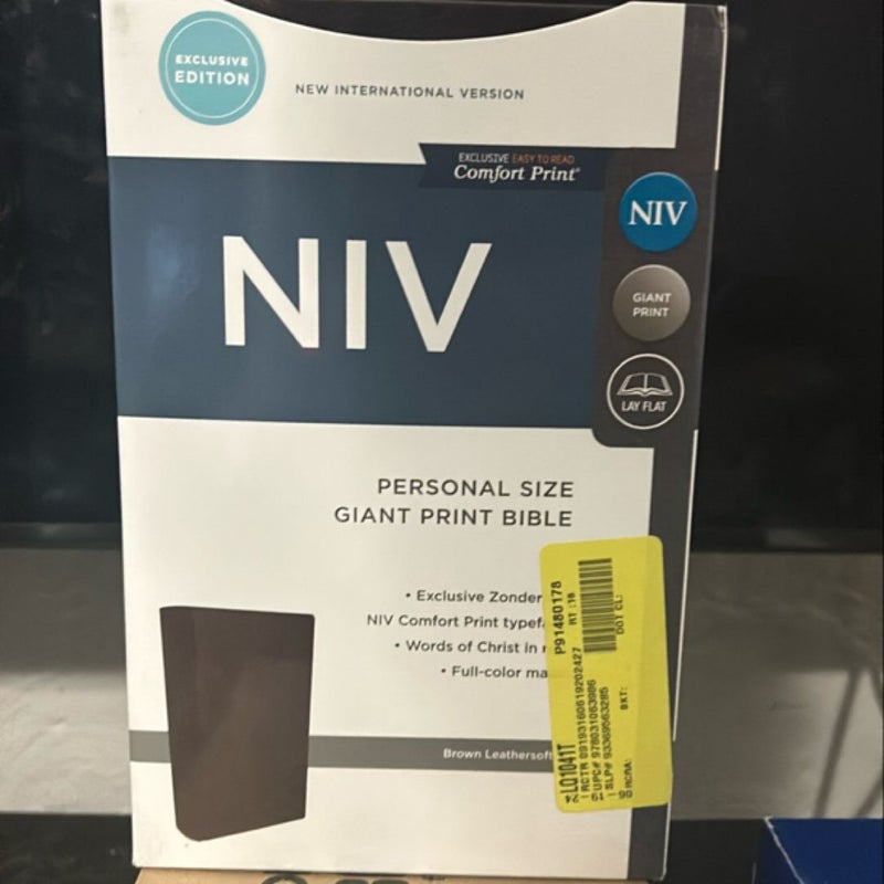 NIV Personal Size Giant Print Bible