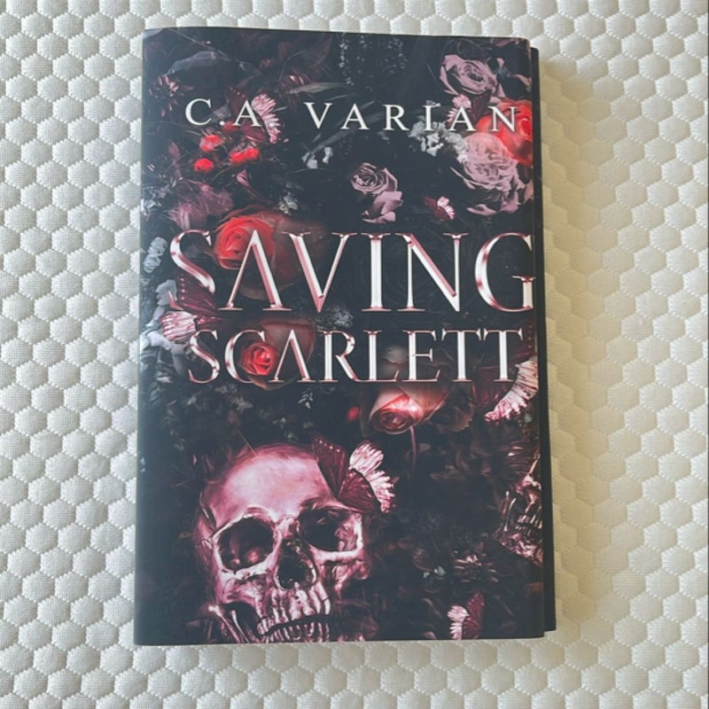 Saving Scarlett DUSTJACKET