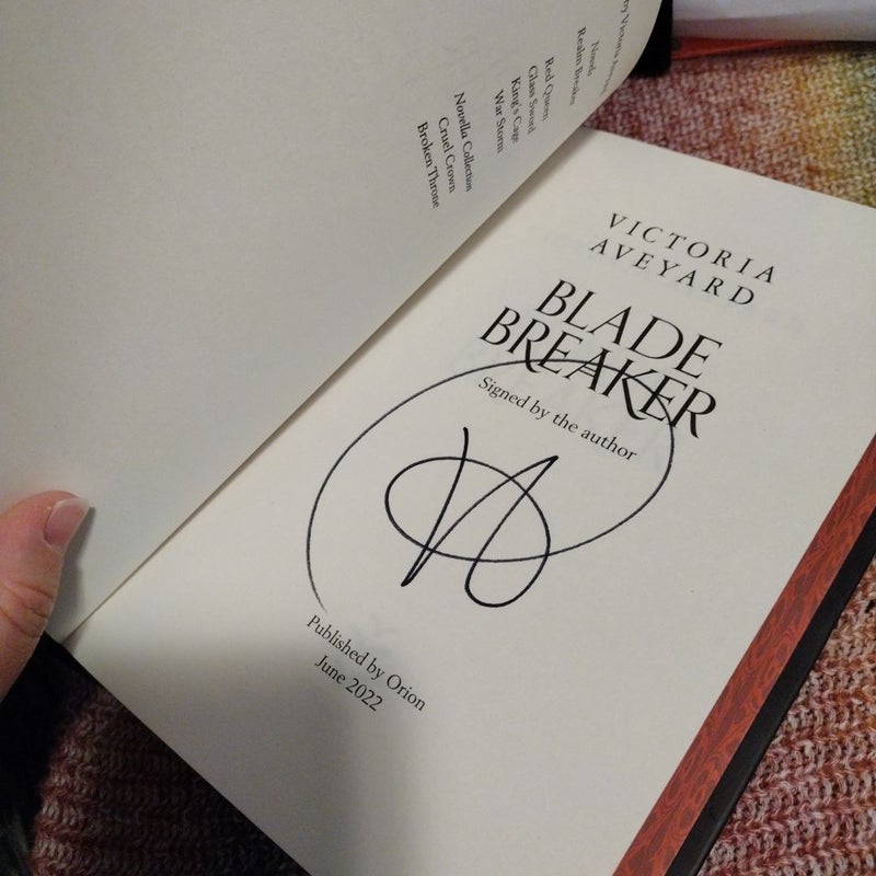 Blade Breaker SIGNED