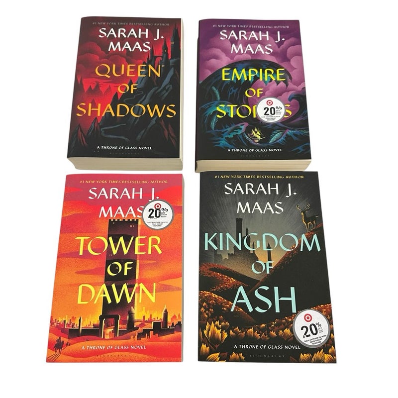 Throne of Glass Series By Sarah J. Maas Paperback Books 5-8