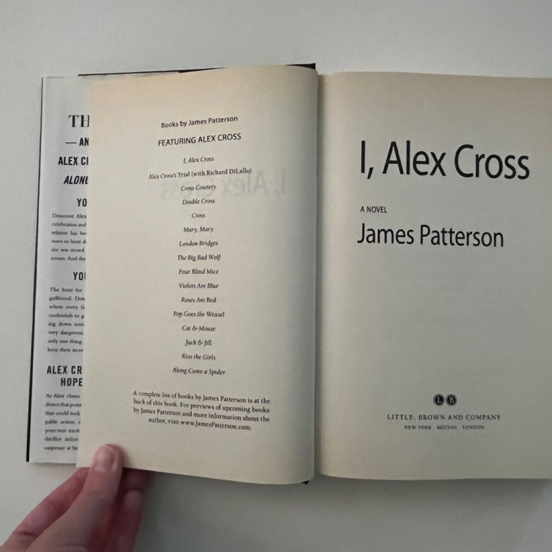 I, Alex Cross, First Edition