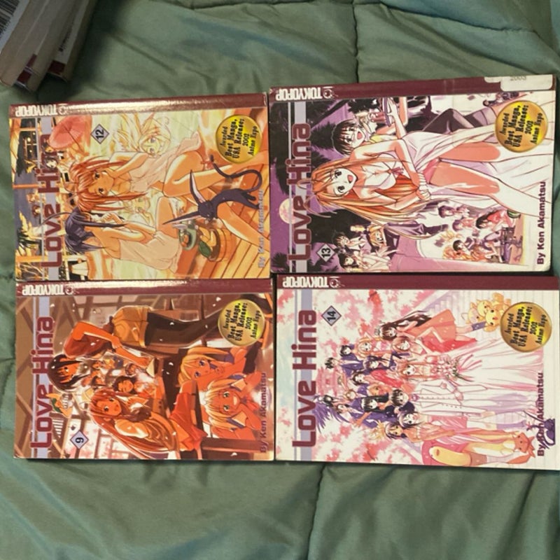 Love Hina 1-9 & 12-14