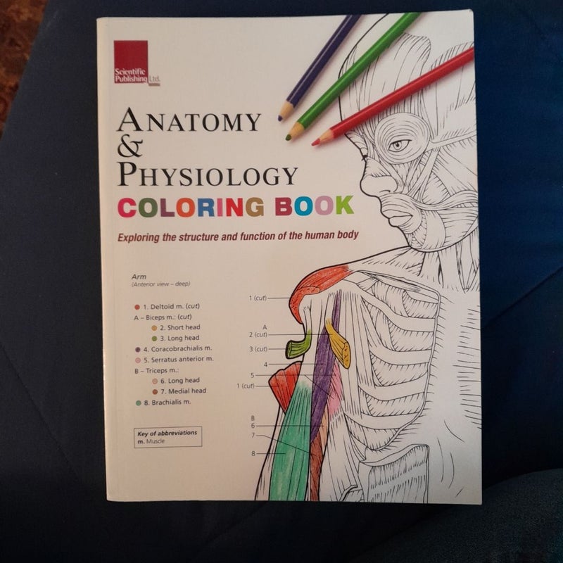 Anatomy & Physiology Coloring Book