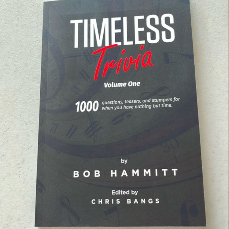 Timeless Trivia Volume One