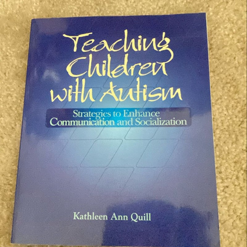 Teaching Children with Autism