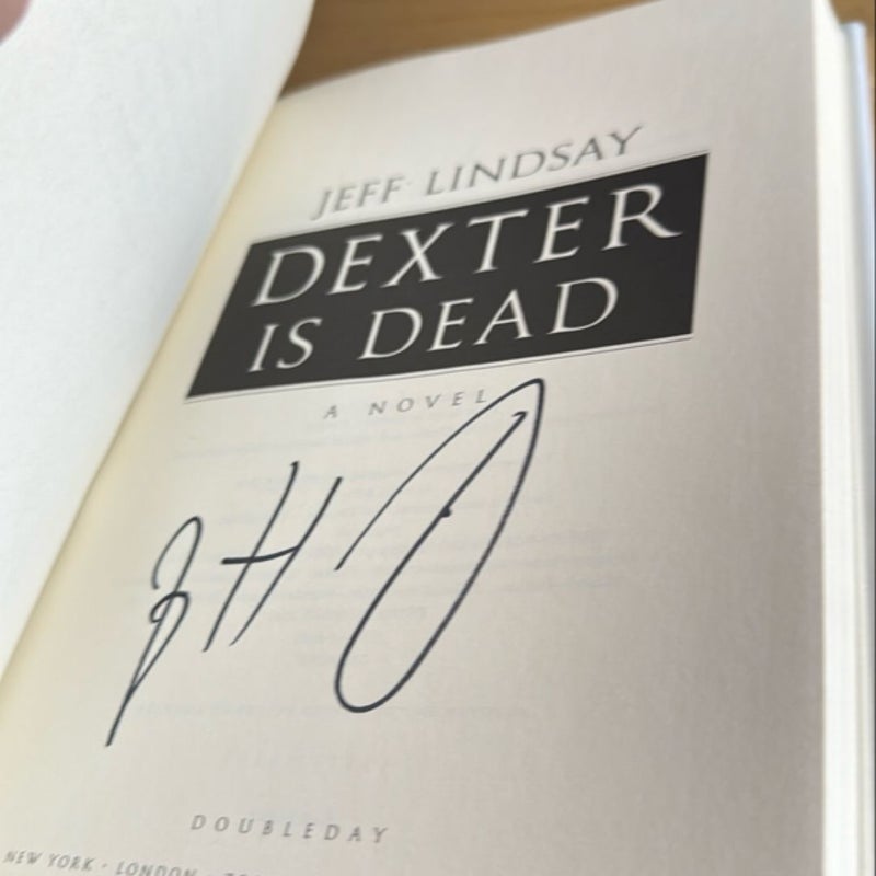 Dexter Is Dead SIGNED