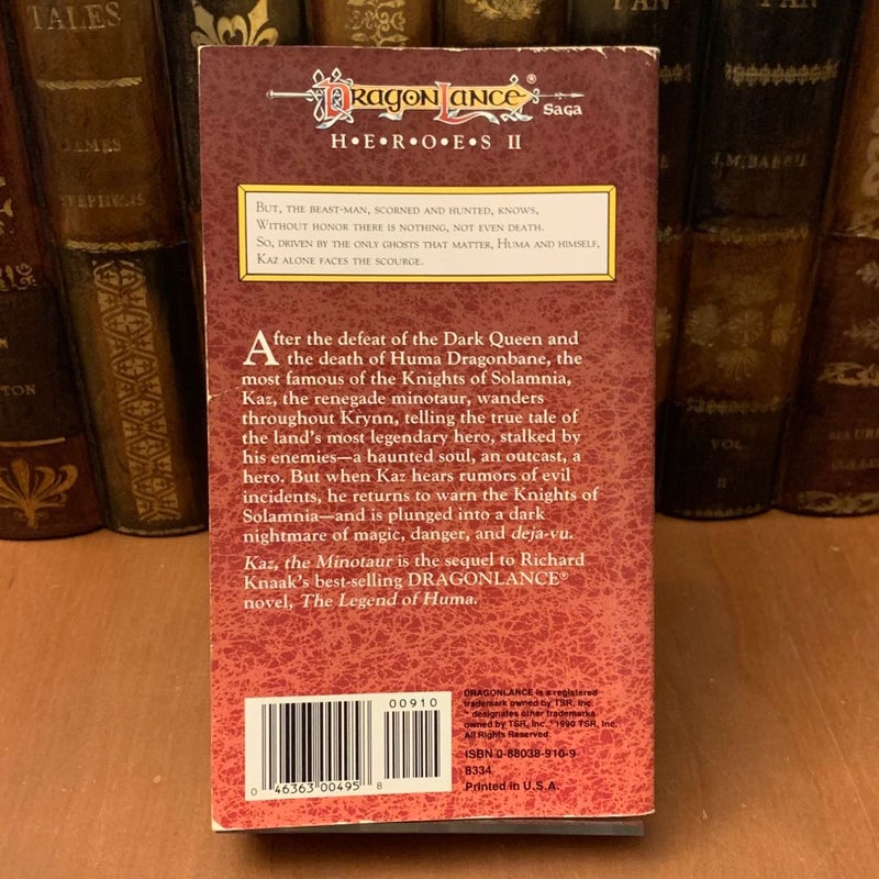 Vintage DragonLance: Kaz the Minotaur, Heroes 4