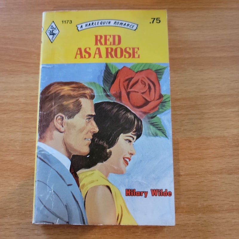Red As A Rose (1963 Harlequin)