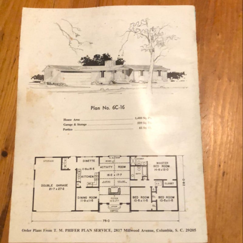 Cottage Plans