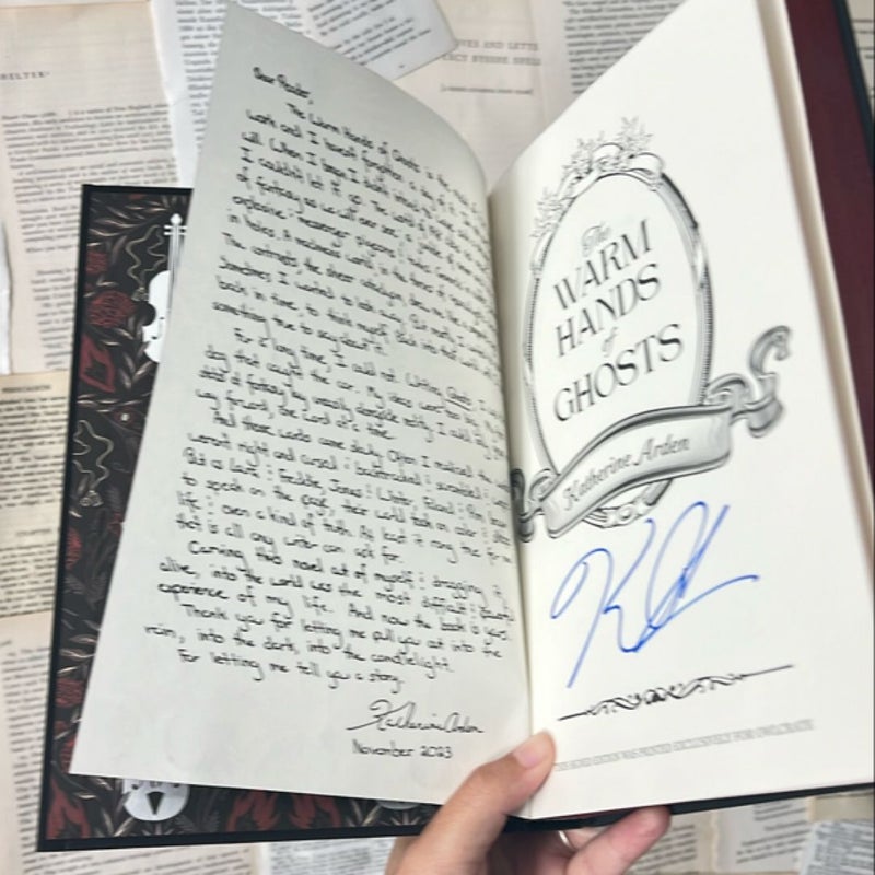 The Warm Hands of Ghosts // SIGNED Owlcrate Edition 