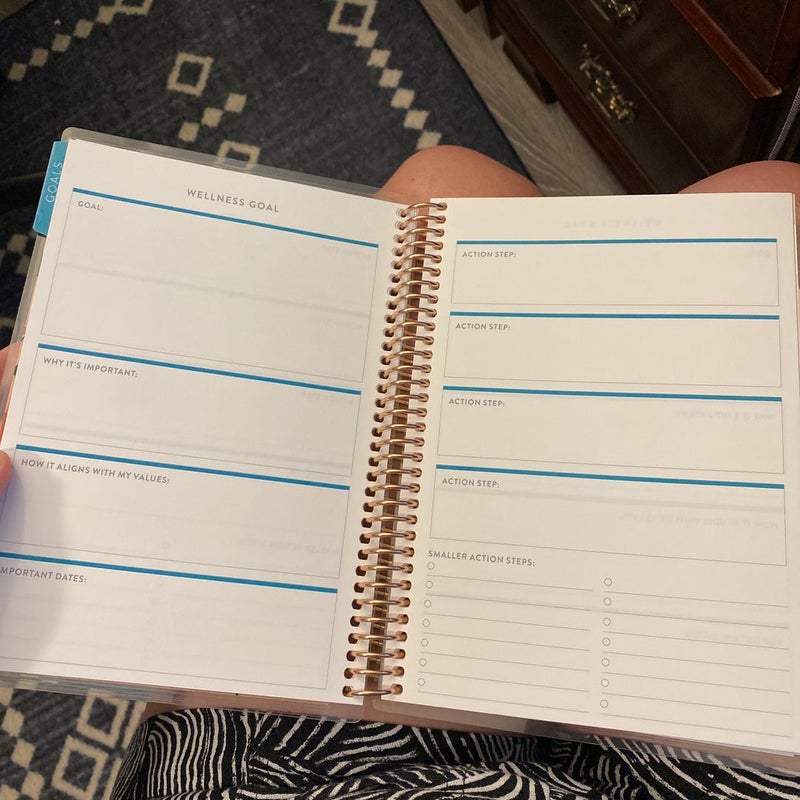 Erin Condren A5 Wellness Log