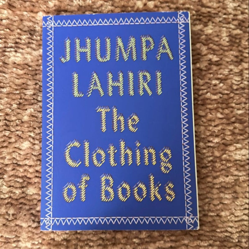 The Clothing of Books