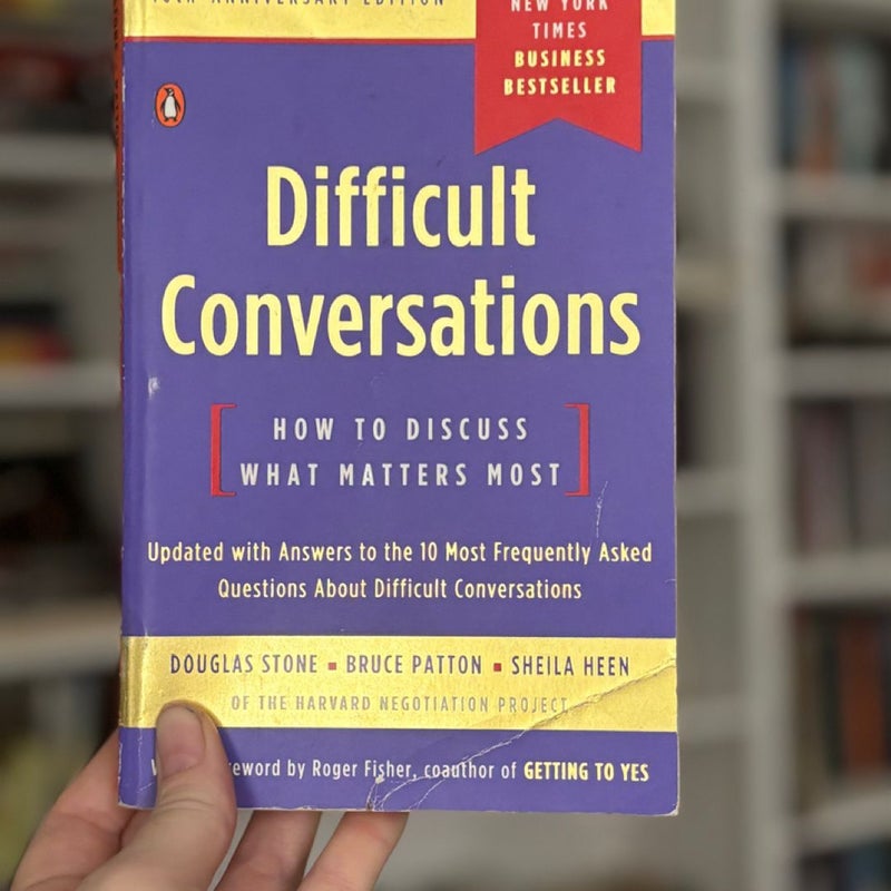 Difficult Conversations