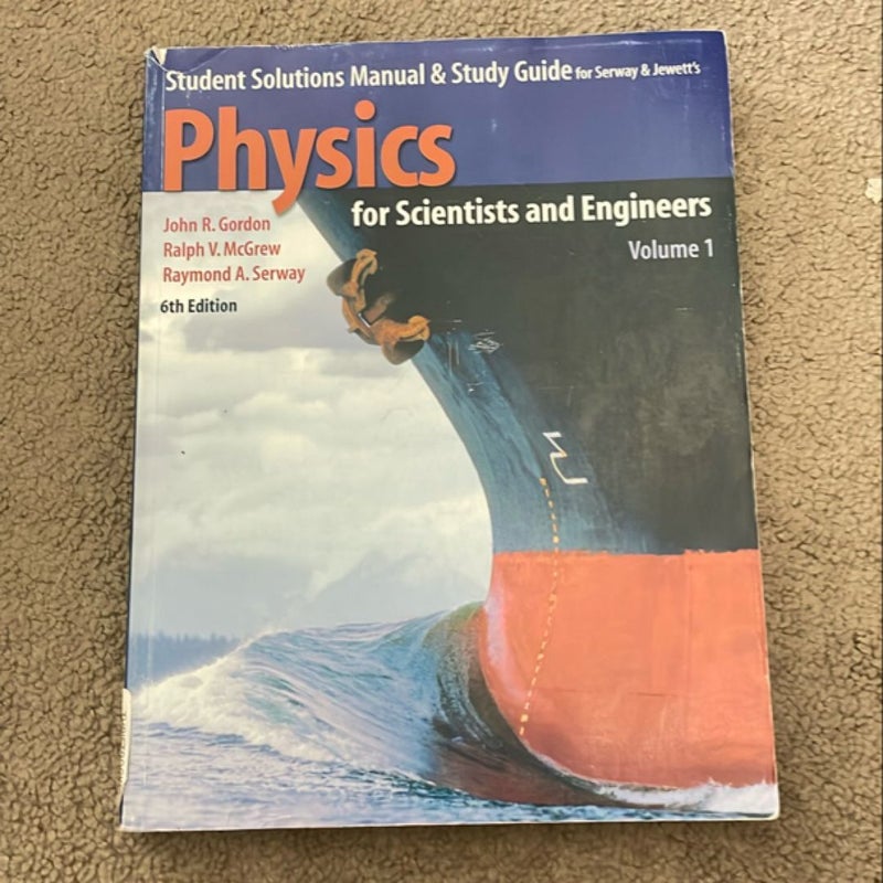 Physics for Scientists and Engineers