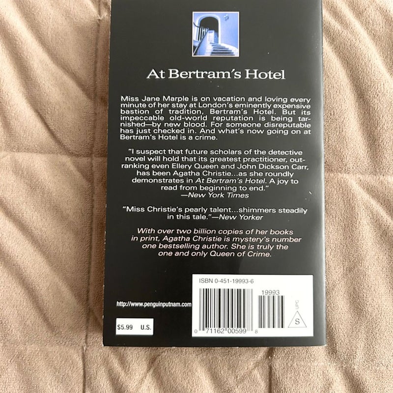 At Bertram's Hotel 2105