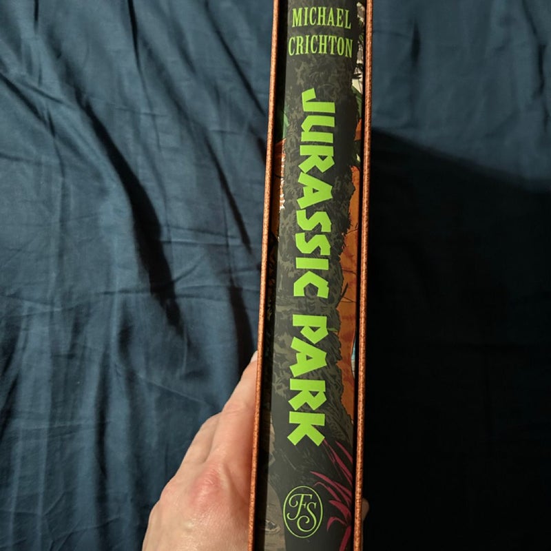 Folio Society Special Edition Jurassic Park