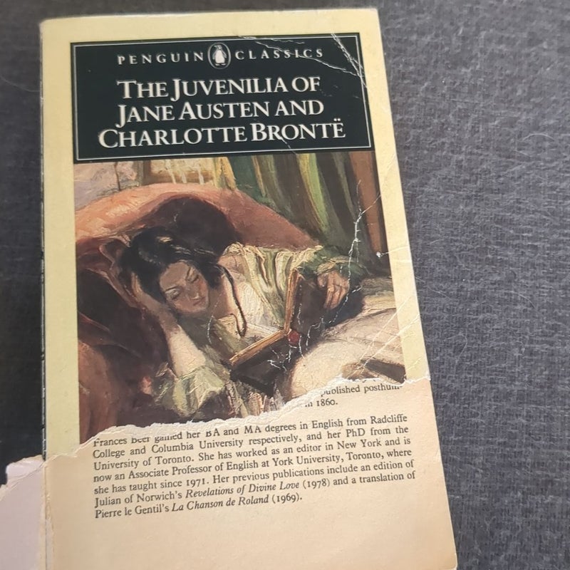 The Juvenilia of Jane Austen and Charlotte Bronte