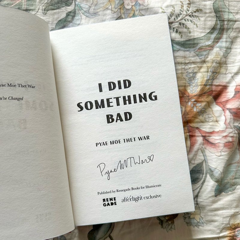 I Did Something Bad (AFTERLIGHT EXCLUSIVE EDITION)