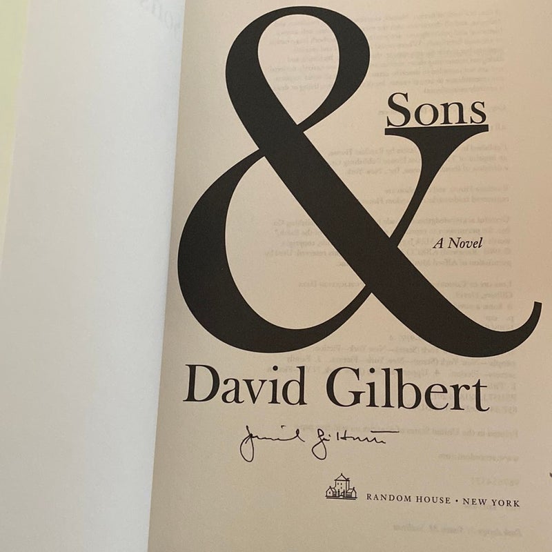 And Sons—Signed