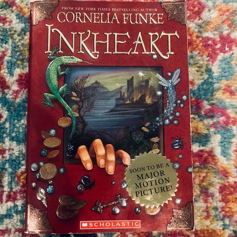 INKHEART by Cornelia Funke 2003 Scholastic Paperback Book
