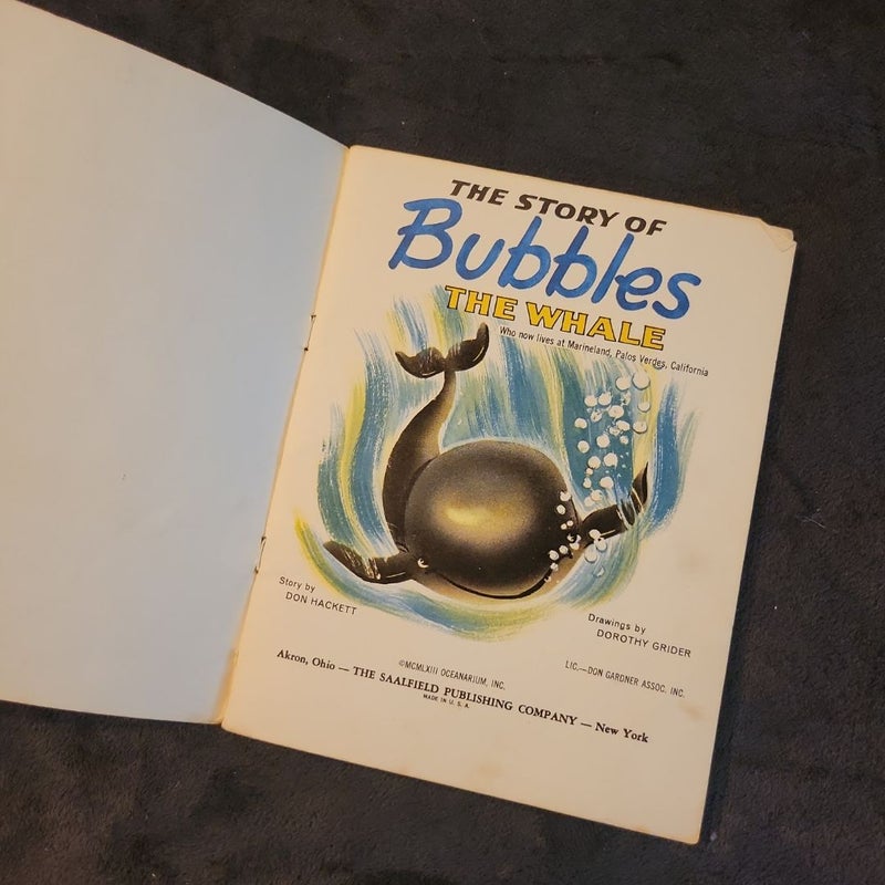 The Story of Bubbles the Whale