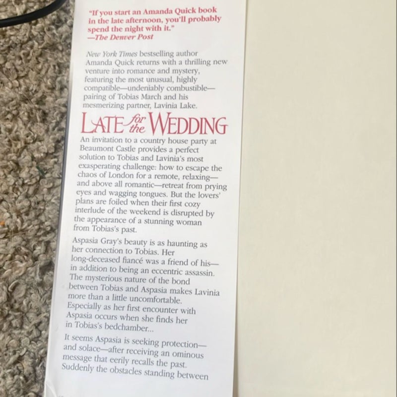 Late for the Wedding