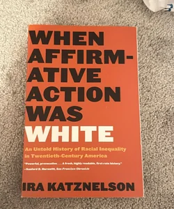 When Affirmative Action Was White