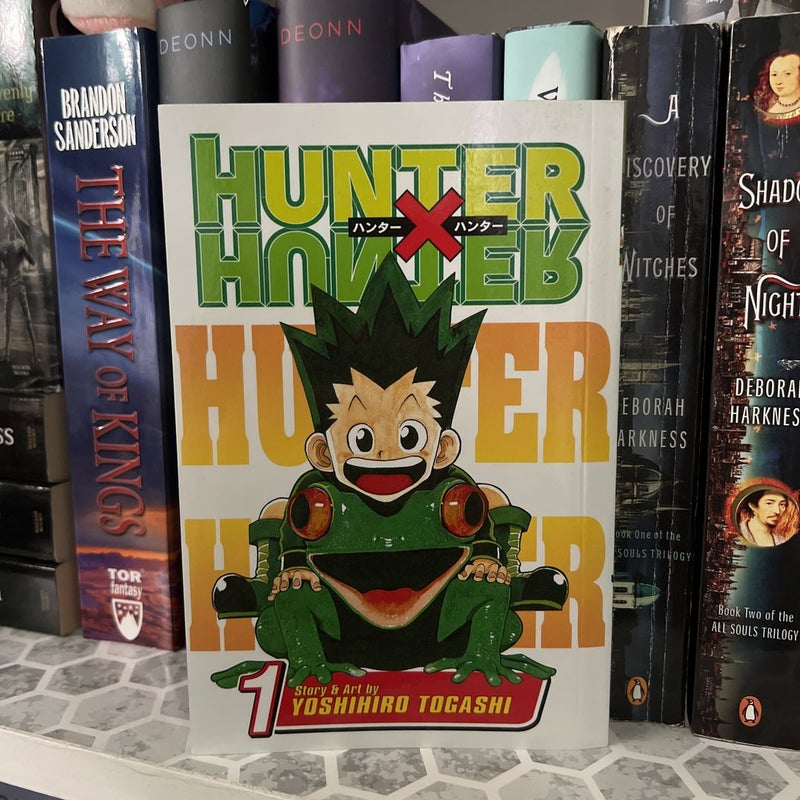Hunter X Hunter Vol. 1 by Yoshihiro Togashi Paperback Manga