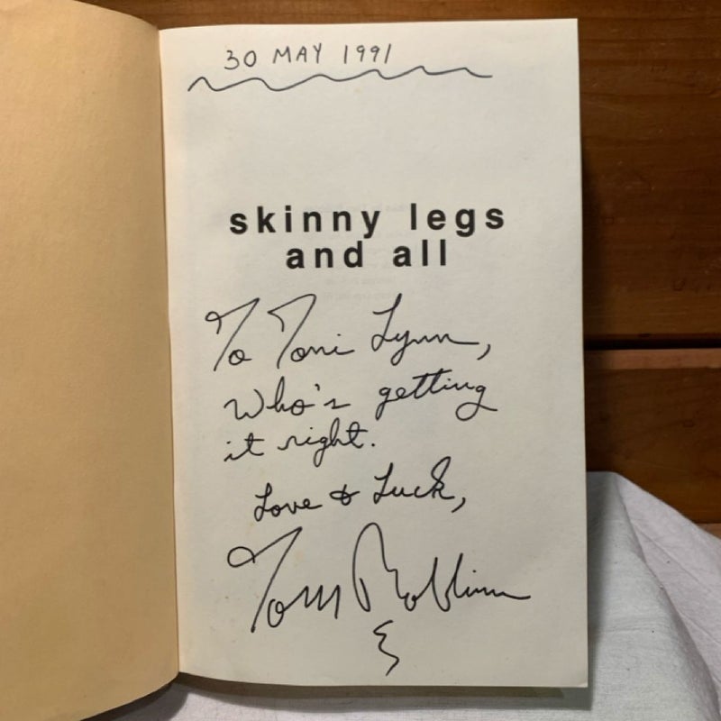 Skinny Legs and All (Signed 1st ed.)