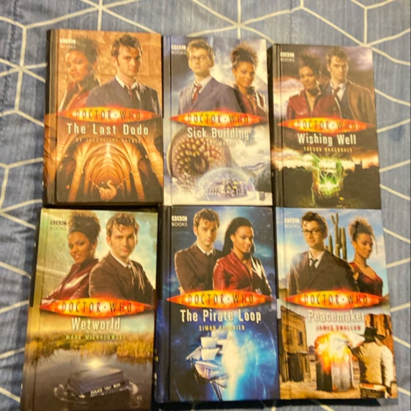 Doctor Who 6 book collection