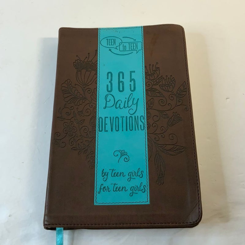 365 daily devotions teen to teen 