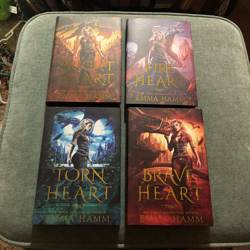 Bookish Box Fireheart Series 