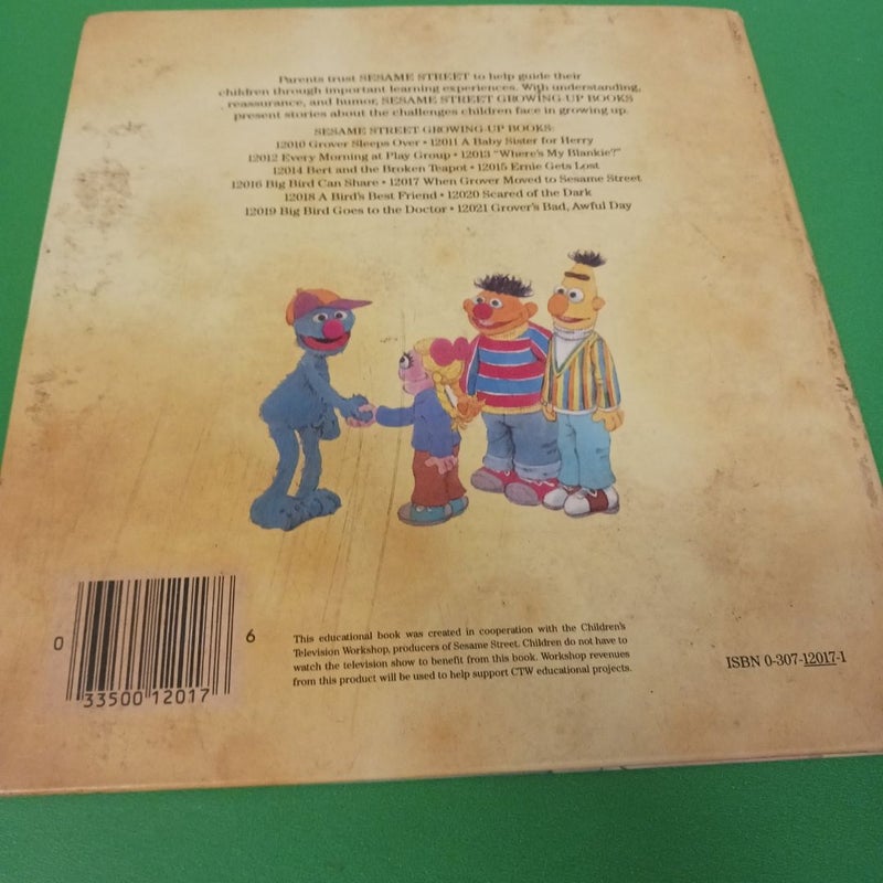 When Grover Moved to Sesame Street